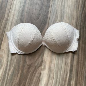 PINK brand strapless bra